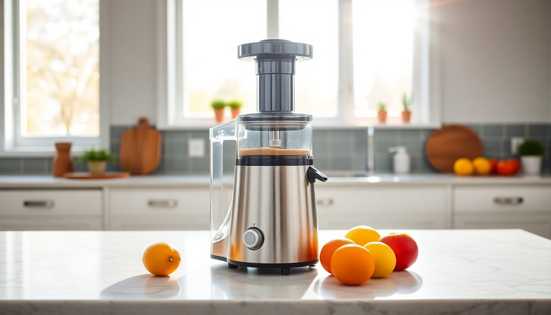 Unleash Your Child's Healthy Appetite with the BlenderJuice Children's Stainless Steel Fruit Juicer