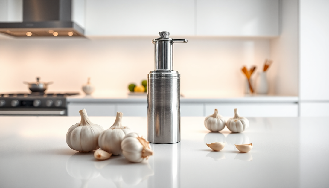 Elevate Your Cooking with the Simple Manual Household Garlic Grinder from BlenderJuice.com