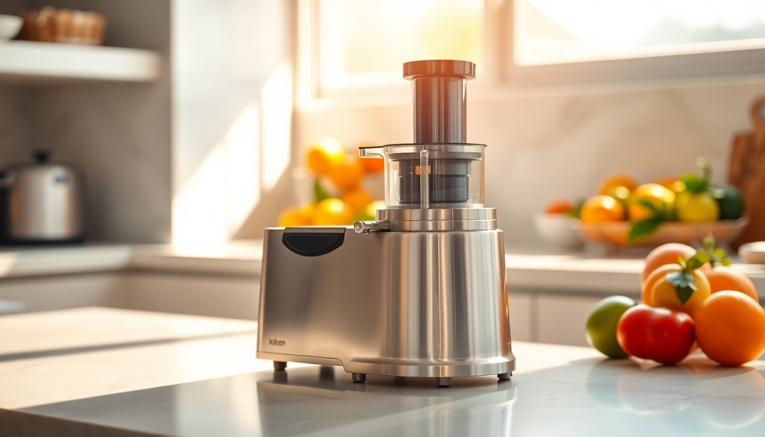 Unleash the Power of Fresh Citrus with the Manual Stainless Steel 304 Lemon Press Juicer from BlenderJuice.com