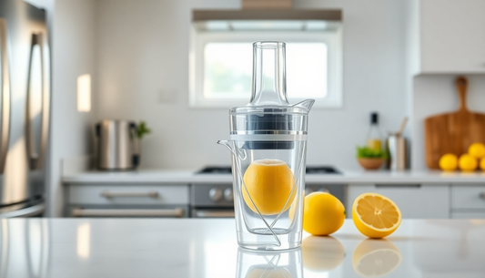 Squeeze the Most Out of Your Kitchen with the Acrylic Lemon Juicer from BlenderJuice.com