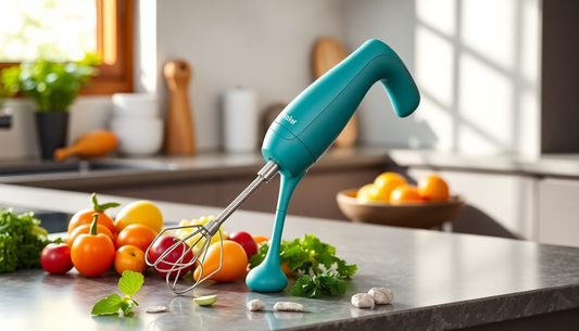 Unleash the Power of Healthy Living with the YOUPIN QCOOKER CD-HB01 Hand Blender from BlenderJuice.com