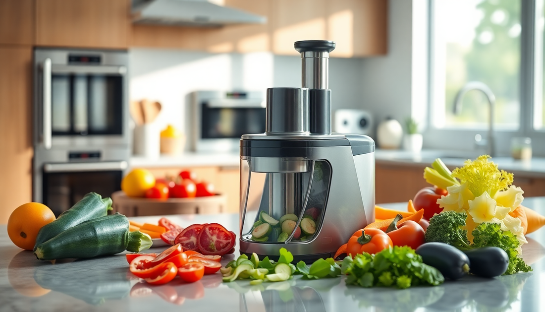 Revolutionize Your Kitchen with the Five-in-One Multi-Function Vegetable Cutter from BlenderJuice.com