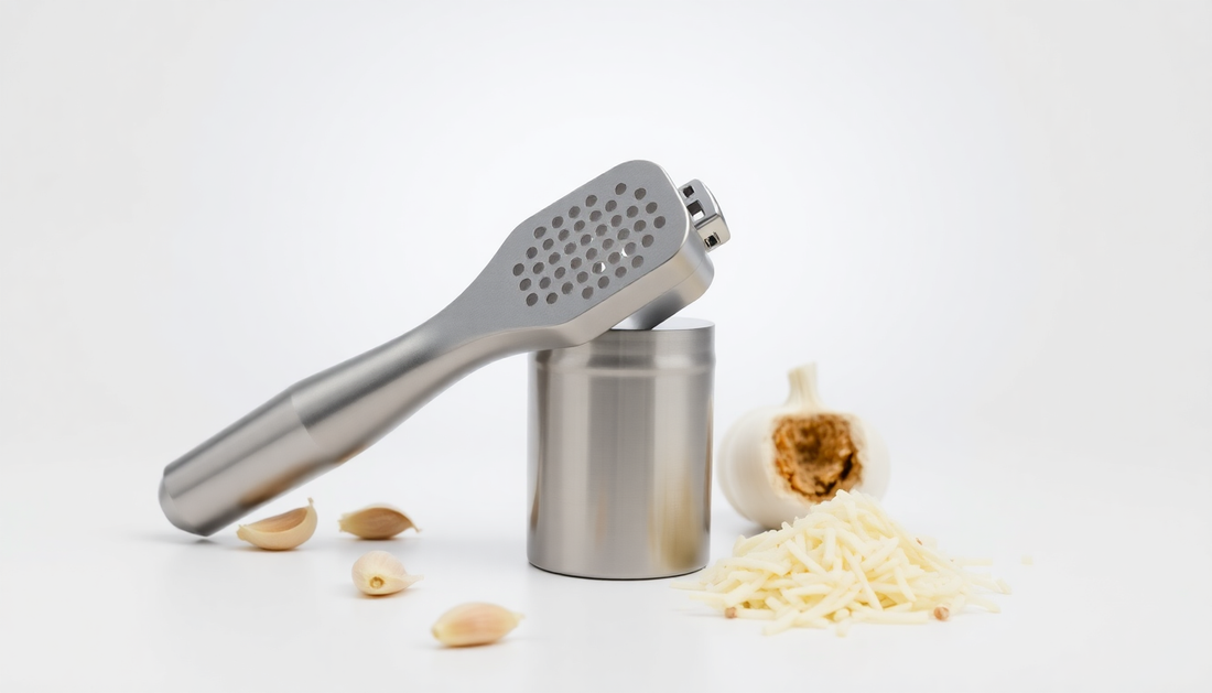 Elevate Your Cooking with the Garlic Press Mincer: An Essential Tool from BlenderJuice.com