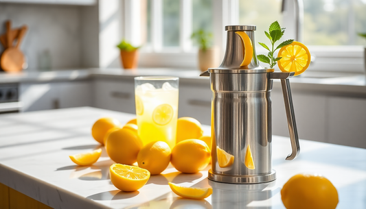 Unleash the Power of Fresh Lemon Juice with Manual Juicers from BlenderJuice.com