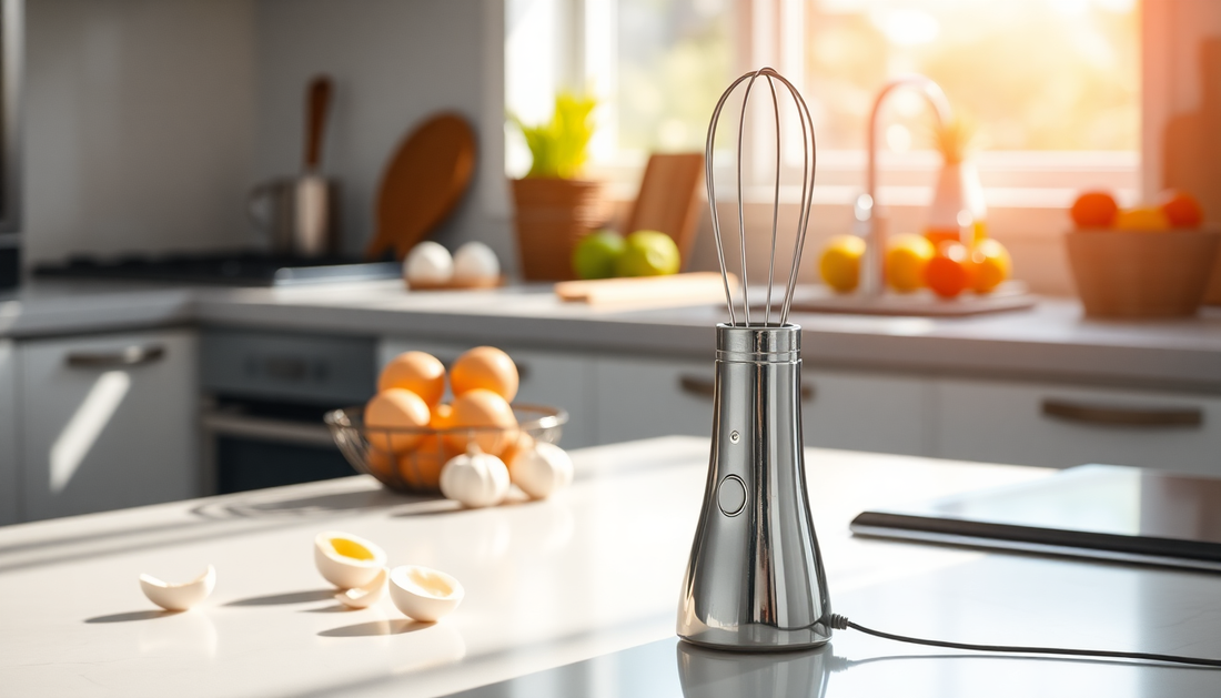 Revolutionize Your Kitchen with the Versatile Electric Egg Whisk Garlic Chopper Masher from BlenderJuice.com