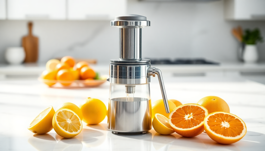 Unlock the Power of Citrus: Discover the Portable Lemon Orange Manual Fruit Juicer at BlenderJuice.com