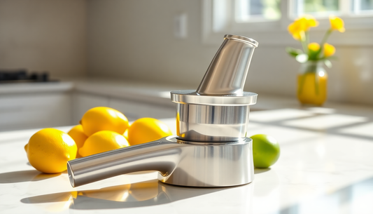 Unlock the Power of Fresh Juice with the Manual Juicer from BlenderJuice.com