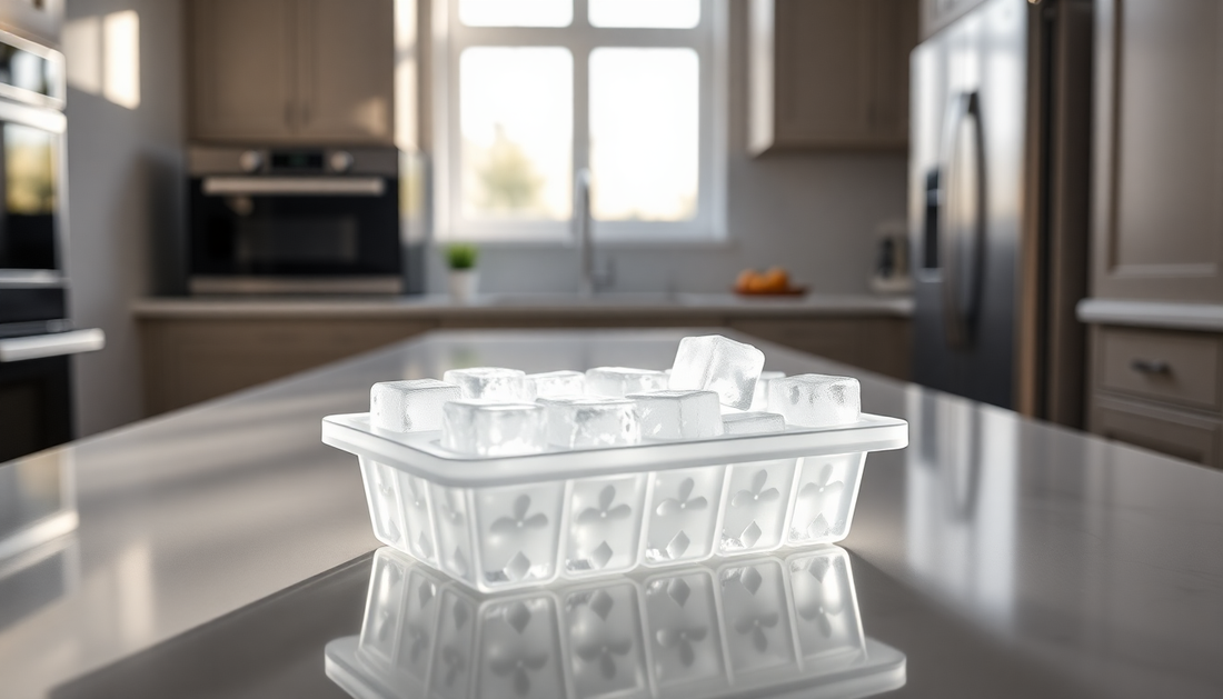 Elevate Your Drinks and Desserts with Silicone Shape Ice Tray from BlenderJuice.com