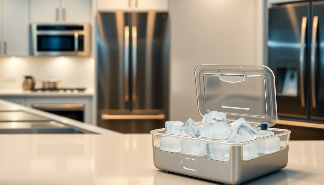 Revolutionize Your Kitchen with the Ice Box Household Refrigerator Ice Tray from BlenderJuice.com