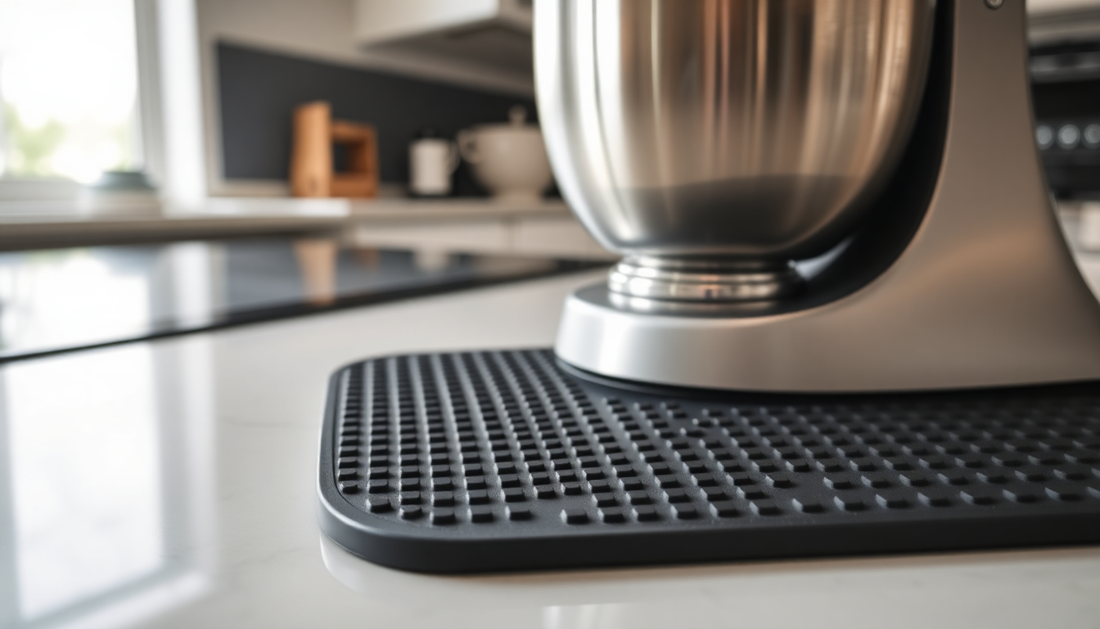 Elevate Your Kitchen Appliance Experience with BlenderJuice.com's Anti Slip Rubber Moving Pad