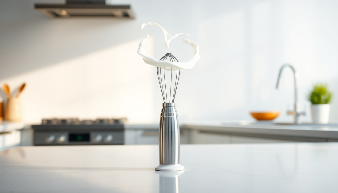 Elevate Your Kitchen Game with the Mini Electric Egg Beater from BlenderJuice.com