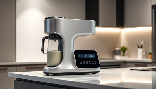 Unlock the Power of Healthy Living with the 220V Soymilk Maker Smart Blender from BlenderJuice.com