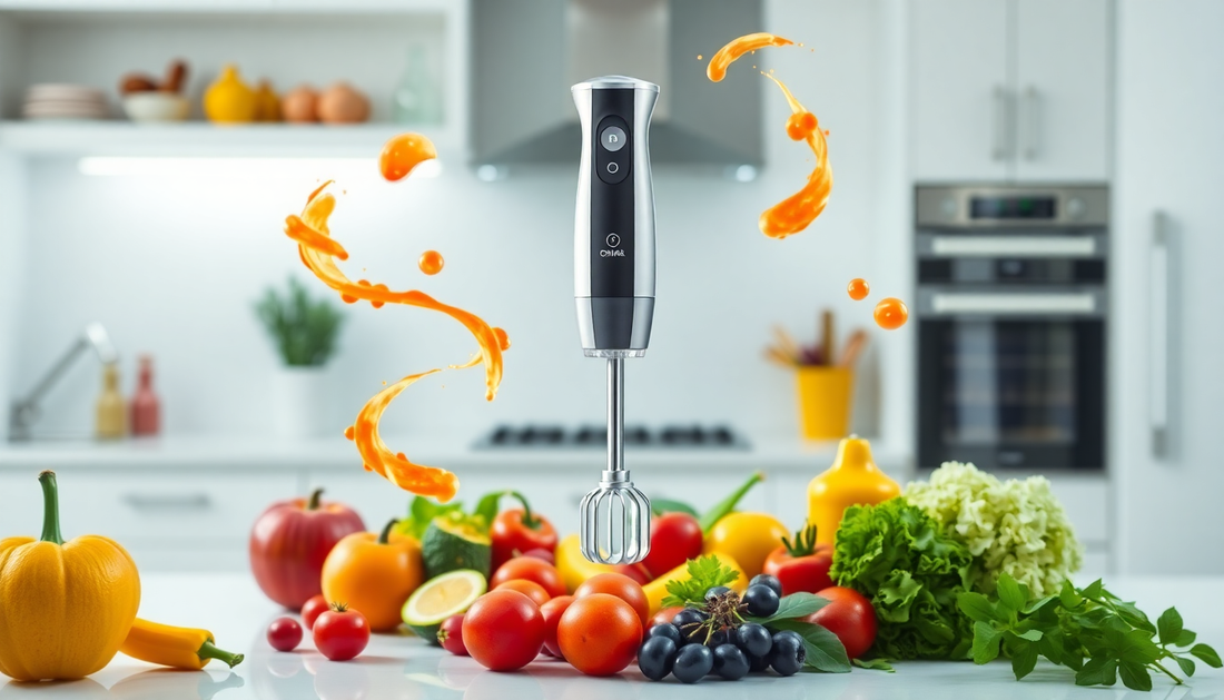 Revolutionize Your Kitchen with the Mini Handheld Blender from BlenderJuice.com