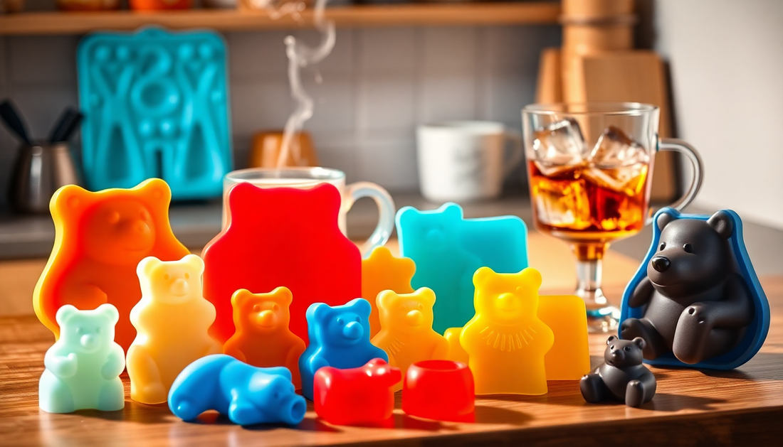 Unleash Your Creativity with the Adorable Bear Shape Ice Cube Maker from BlenderJuice.com