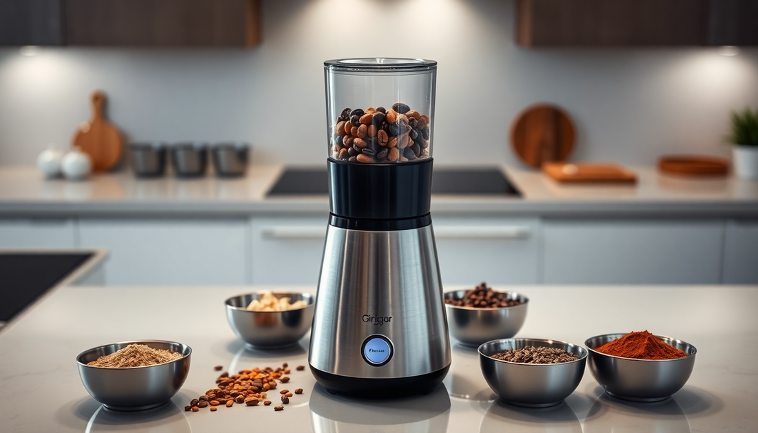 Revolutionize Your Kitchen with the 2-in-1 Electric Coffee Grinder and Blender from BlenderJuice.com