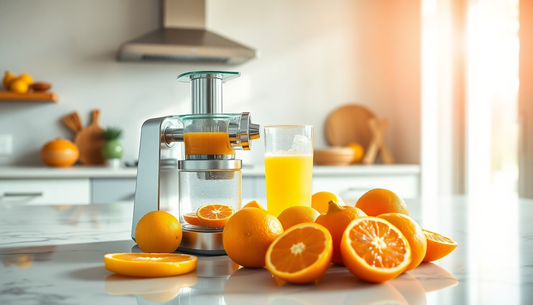 Unlock the Power of Fresh Citrus with the Manual Orange Juicer from BlenderJuice.com