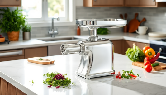 Unlock the Power of Fresh Ingredients with the Multifunctional Meat Grinder at BlenderJuice.com