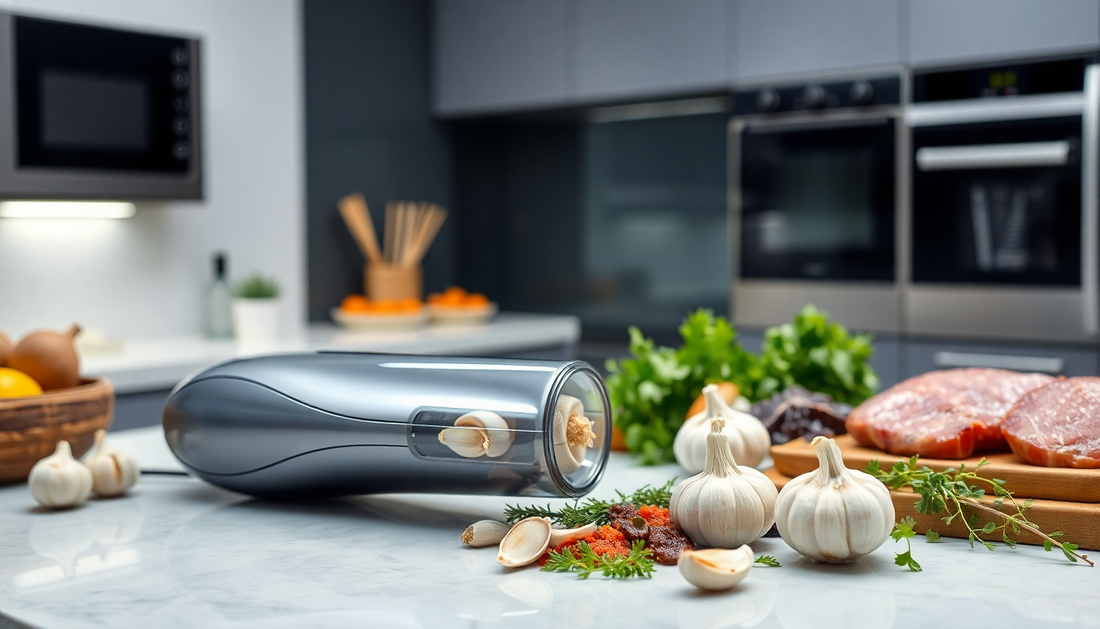 Elevate Your Cooking with BlenderJuice.com's Electric Garlic Masher and More