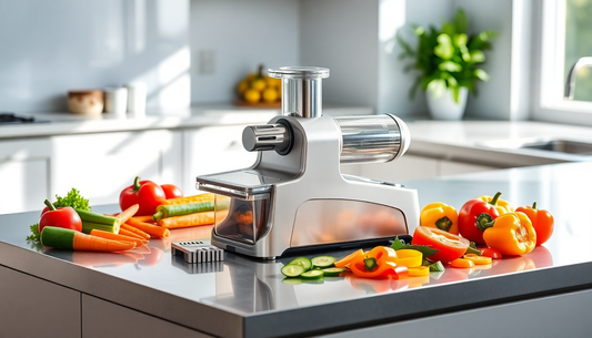 Unlock the Power of Healthy Eating with the Multifunctional Vegetable Cutter Slicer from BlenderJuice.com