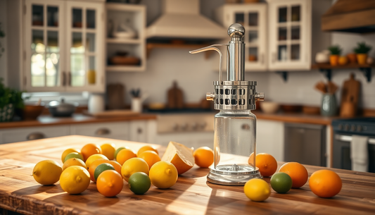 Unlock the Power of Healthy Juicing with the Straw Manual Juicer from BlenderJuice.com