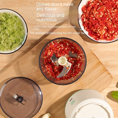 Mini Meat Grinder Household Electric Small Mixer Mincing