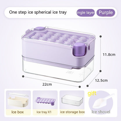 Ice Cube Mold Household Ice Hockey Storage Box