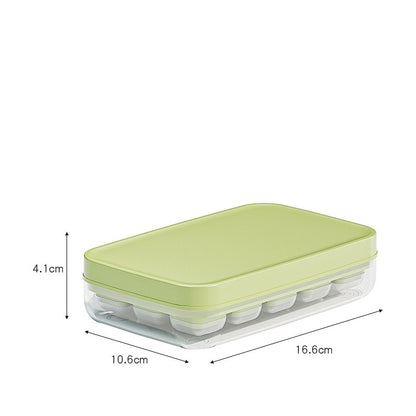 Household Square Silicone Pressed Ice Tray Mold