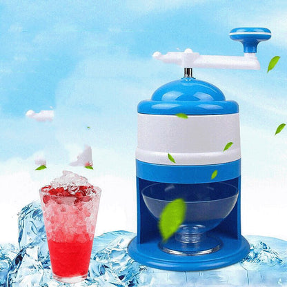 Portable Manual Ice Crushers Hand Crank Ice Shaver Shave Ice Machine Smoothie Maker