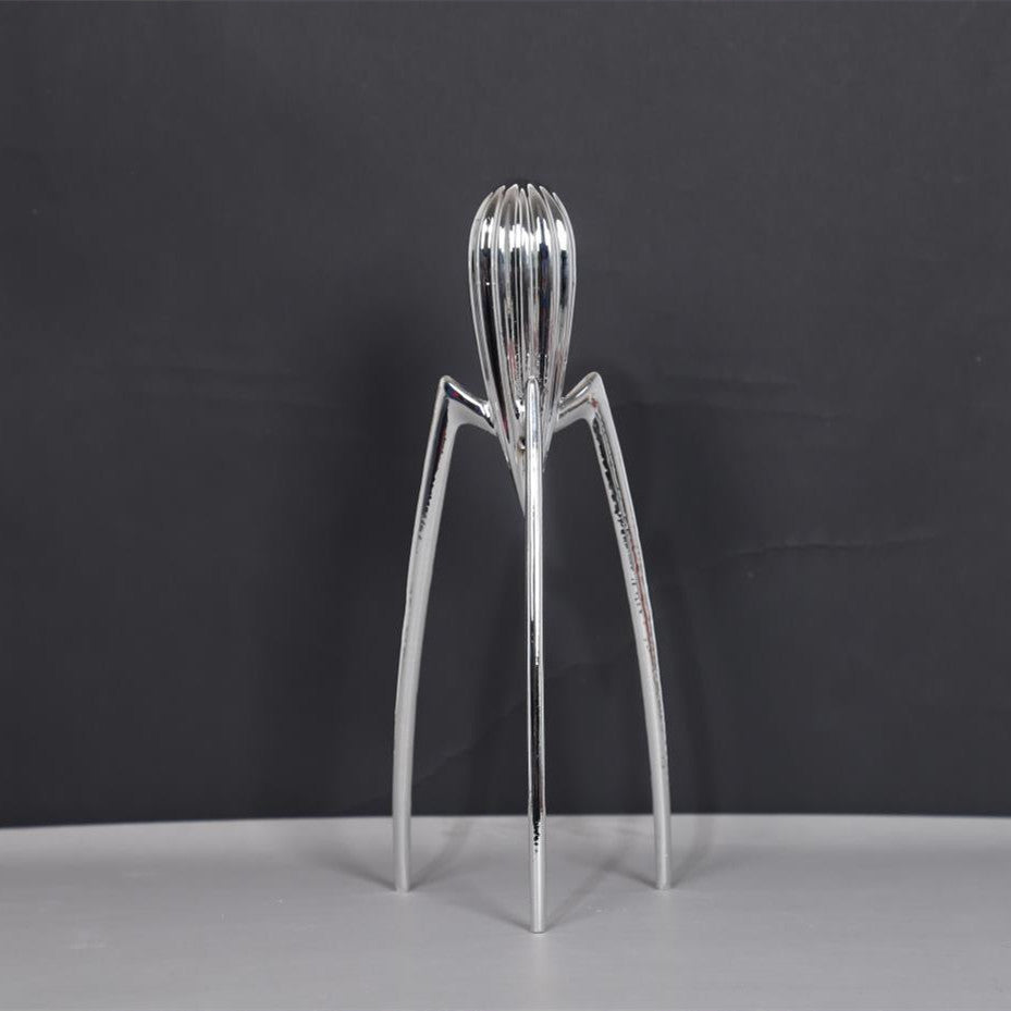 Modern Minimalist Silver Octopus Juicer Ornament