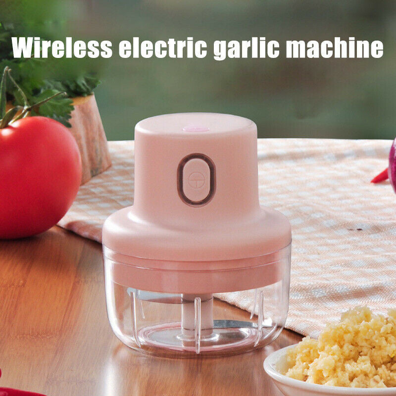 Cordless meat grinder electric garlic masher