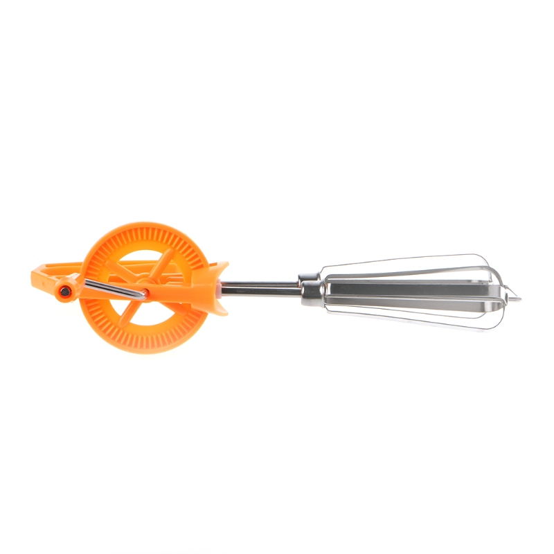 Rotary Hand Whisk Egg Beater Mixer