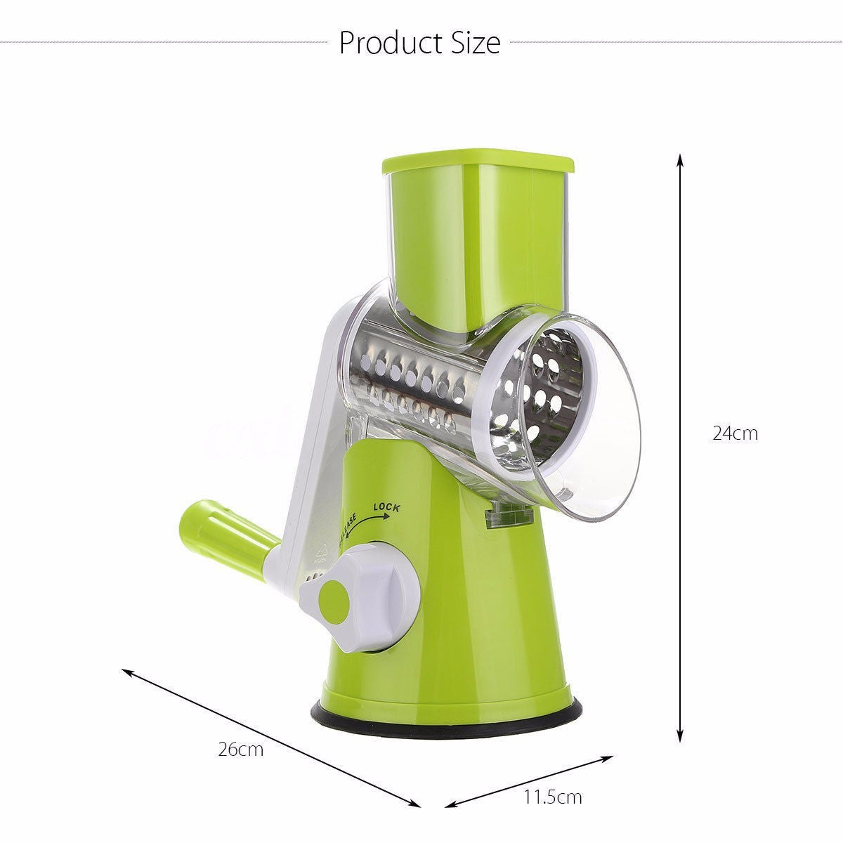 Vegetable Cutter Round Mandoline Slicer Grater