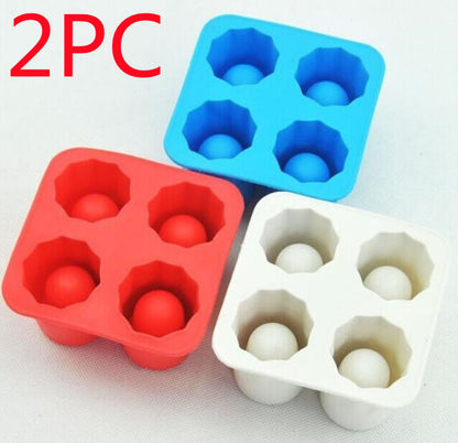 Silicone Ice Maker Mould Bar Party Drink Ice Tray Cool Shape Ice Cube Freeze Mold