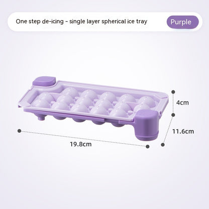 Ice Cube Mold Household Ice Hockey Storage Box