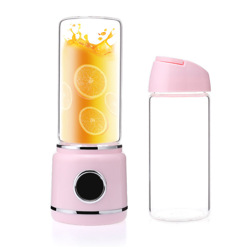 Electric charging juicer cup