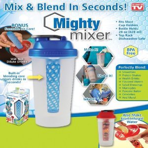 Creative hand shake fruit cup mighty mixer hand juicer hand ice cup Mix & Blend In Seconds With The Built-In Blending Core