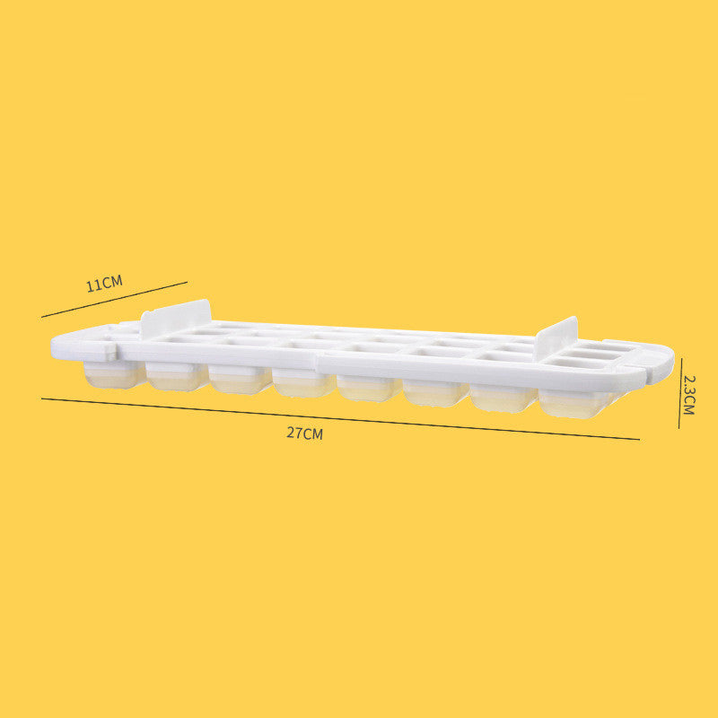 Ice Cube Tray With Storage Box Quick Demould Ice Cube Moulds