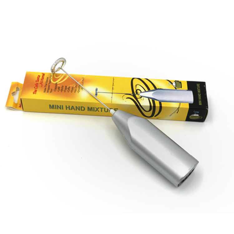 Hand-Held Electric Milk Whisk With Goat's Milk