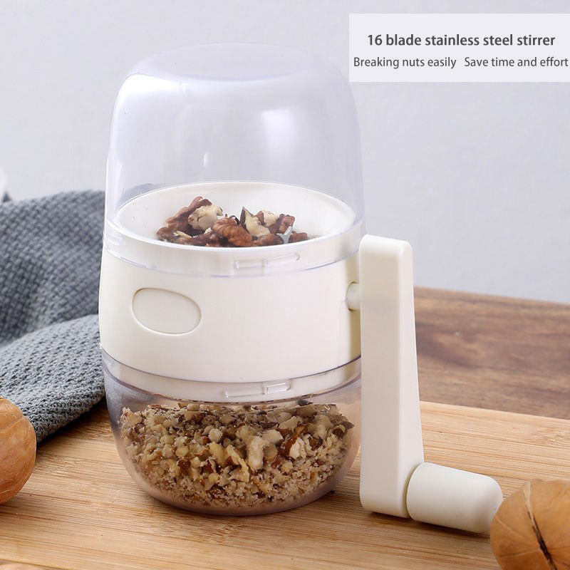 Nut Grinder Peanut Crusher Garlic Press Multifunctional Hand Shake