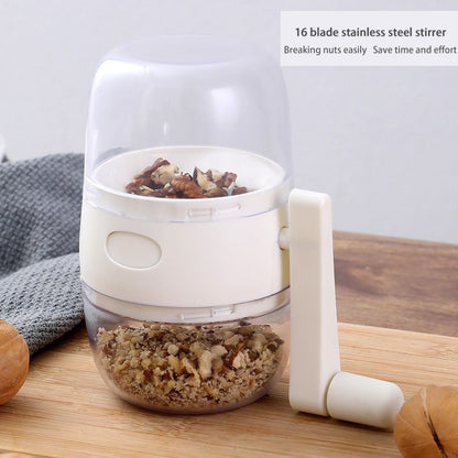 Nut Grinder Peanut Crusher Garlic Press Multifunctional Hand Shake