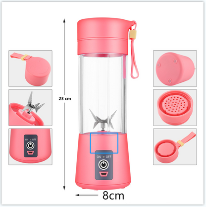 Rechargeable Portable Electric Juicer Mini Cooking Juicer,