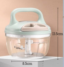 Mini Drawstring Manual Hand Pull Multifunctional Vegetable Cutter