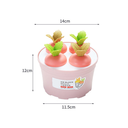 DIY Homemade Dessert for Freezer Fruit Juice Silicone Ice Cream Mold