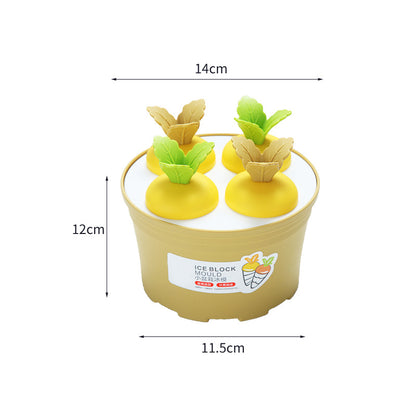 DIY Homemade Dessert for Freezer Fruit Juice Silicone Ice Cream Mold