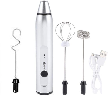 Rechargeable Electric Milk Frother Automatic Kitchen Juice Food Mixer
