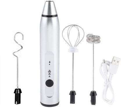 Rechargeable Electric Milk Frother Automatic Kitchen Juice Food Mixer