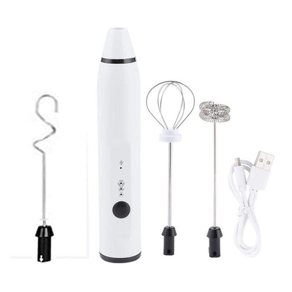 Rechargeable Electric Milk Frother Automatic Kitchen Juice Food Mixer