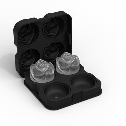 3D Rose Cocktail Whiskey Thickened Ice Cube Mold