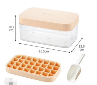 Ice Cube Mold Silicone Ice Tray Ice Making Mold Ice Box Ice Ball Storage Box Artifact