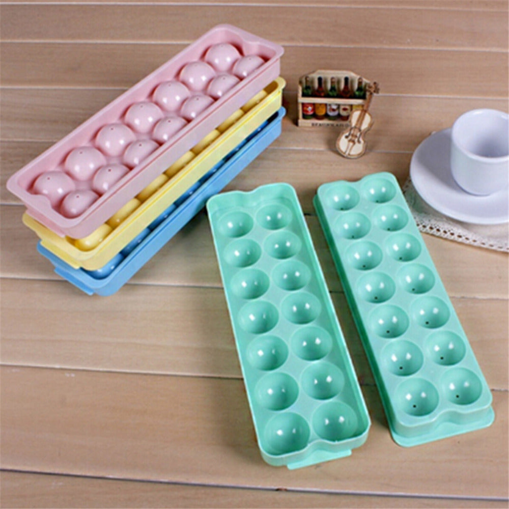 Creative 14 Small Ice Hockey Ice Tray Creative Ice Tray With Lid Ice Box